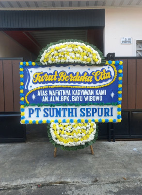 Papan Bunga Duka di Nglindur